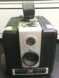 Vintage Brownie Kodak Hawkeye Camera Flash Model TESTED