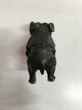 Saratoga Springs, New York Metal Bulldog Figure