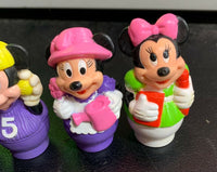Vintage Lot of 7 Disney Mickey Mouse Minnie Donald Goofy Finger Puppets