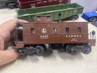 Vintage Lionel Lines O gauge Postwar Railroad Caboose 6457