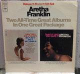 Aretha Franklin Two All-Time Great Albums In One Great Package Record Set GP4