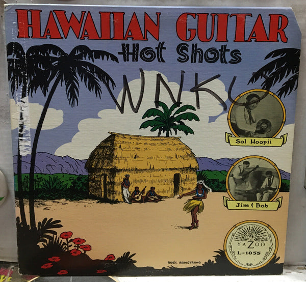 Hawaiian Guitar Hot Shots Various Record L-1055