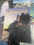 Vintage “The Ensign” sail & boating mags (qty 10)  2001