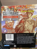 Vtg Blue Box Elite Command Collector's Series-Julius Caesar Roman Legion Diecast