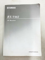Yamaha RX-V661  AV Receiver  Owner's Manual - Operating Instructions