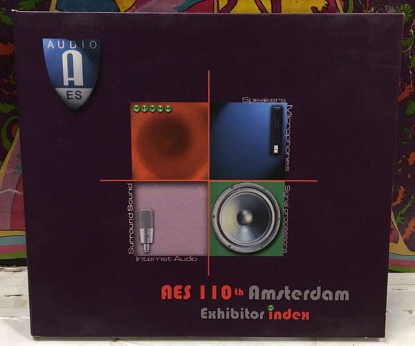 AES 110th Amaterdam Exhibitor Index CD-Rom