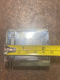 Vintage Magna The Electric Lighter Built In Flashlight In Box UNTESTED Engraved