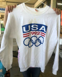 VTG Dream Team USA 1992 Olympics XL Pullover Sweater-Fruit Of The Loom