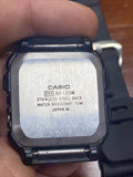 Vintage 1989 Casio Wristwatch 588 AE-20W 588 Digital LCD twin graph WR50