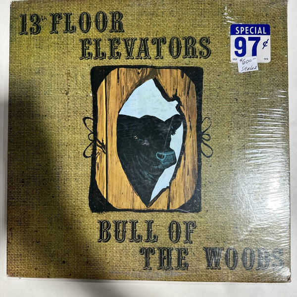 13th Floor Elevators -Bull Of The Woods VERY RARE SEALEDIA-LP 9