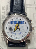VTG Star Trek Musical Watch Orbiting Enterprise Vintage 1998  Collectible W/Tin