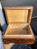 VTG Wooden Jewelry Box