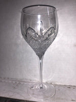 Vintage Royal Doulton Westminster Cut Glass Crystal Red Wine Glass