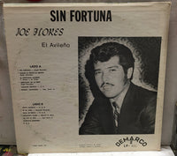 Joe Flores Sin Fortuna Import Record LP-921