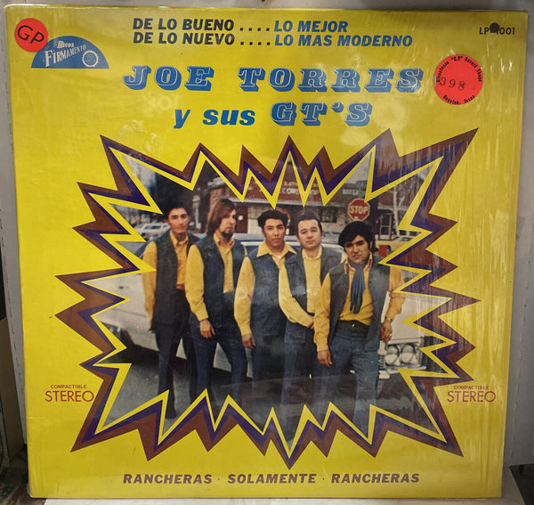 Joe Torres Y Sus GT’s Self Titled Import Record LP-1001