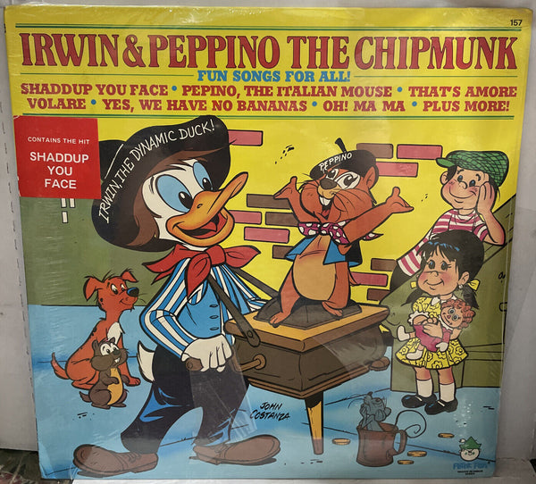 Irwin & Peppino The Chipmunk Sealed Record