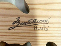 SIGNED Famous Bartolucci Italy "Family Solid Wood" Puzzle - Test Piece