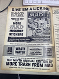 Vintage Mad Magazine No 106 October 1966 Issue
