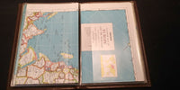 VINTAGE Sunvan "Maps of the World" - Every Pages are Filled - BEAUTIFUL Journal