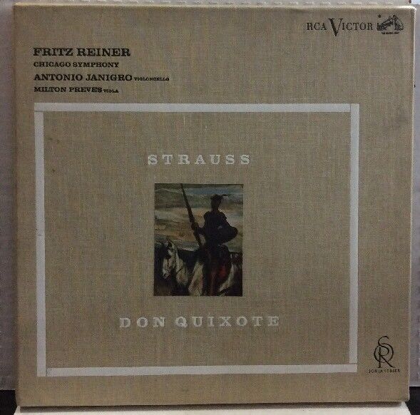 Fritz Reiner Strauss Don Quixote Record Box Set LD2384