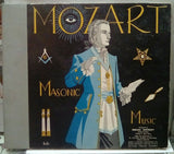 Mozart Masonic Music Indiana University Freemasonry ULTRA-RARE! 2-LP Set