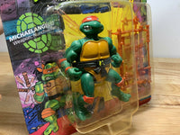 Teenage Mutant Ninja Turtles Michaelangelo 10 Back TMNT Playmates MOC 1988