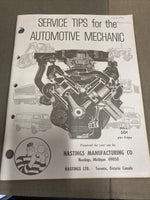Service Tips for the Automotive Mechanic 1972