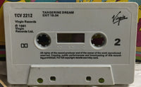 Tangerine Dream Exit Cassette TCV2212