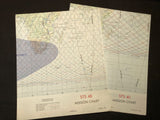 Vintage STS 48 Apr 1991 Edition 1 STS 40 Jan 1991 Edition 2 NASA Mission Charts