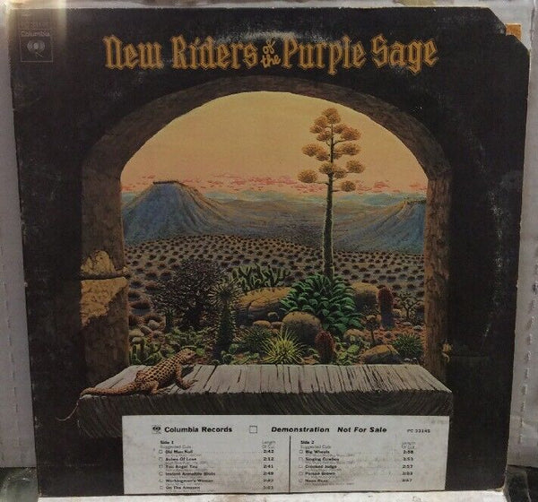 New Riders Of The Purple Sage Brujo Promo Record PC33145