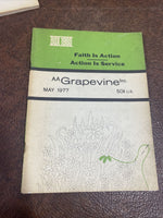 Vintage AA Grapevine 1977, 1978 Alcoholics Anonymous (qty 2)