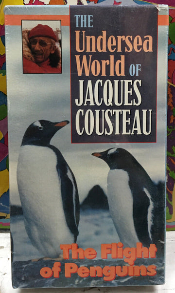 The Undersea World Of Jaques Cousteau The Flight Sealed VHS