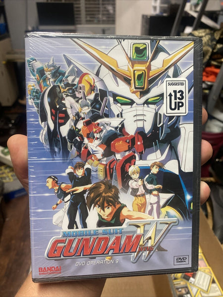 Gundam Wing - Operation 9 (DVD, 2001) New Factory Sealed
