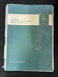 Vintage 1956 Mercedes Benz Model 190 Workshop Service Manual Printed In Germany