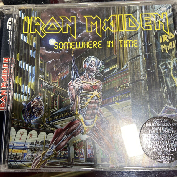 IRON MAIDEN Somewhere In Time 1998 Enhanced Remaster CD