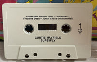Curtis Mayfield Super Fly Reissue Cassette