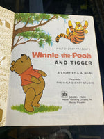 Walt Disney Presents Winnie The Pooh And Tiger A Little Golden Book 1964 Vintage