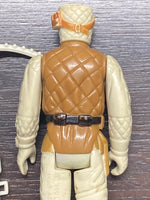Vintage Star Wars Hoth Rebel Soldier Action Figure 1980 Kenner w/Blaster Gun