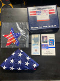 Valley forge 3x5 American amvets flag w Paperwork Box