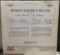 Lupe Mejia Mexico Alegre Y Bravio Record LD533