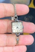 VTG Womans Bulova Deluxe Watch, 21 Jewels, 12k GOLD Filled, SWISS MADE