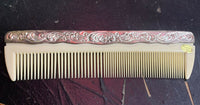 Vintage Silverplate Mirror Brush and Comb Made in Hong Kong