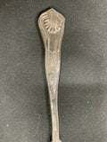 Vintage Sheffield England Silver Plated Fruit Embossed Serving Spoon