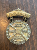 Vintage Medal Pro-Marksman JUNIOR NRA Junior Rifle Corps