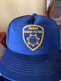 Vintage Oregon Border Patrol Young An VTG mesh Hat Cap, Free Shipping
