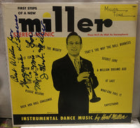 Herb Miller & His Orchestra First Steps Of A New Miller Autographed Record 1001