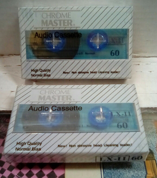 Chrome Master LX-ll 60 Sealed Cassette