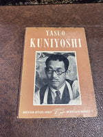 Yasuo Kuniyoshi Monograph no 11 very rare 1945 asian american artist group book