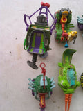 Vintage Teenage Mutant Ninja Turtles Toy And Parts Lot