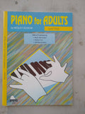 SCHAUM Piano for Adults (Level 3 Early Inter Level) Educational Piano Book